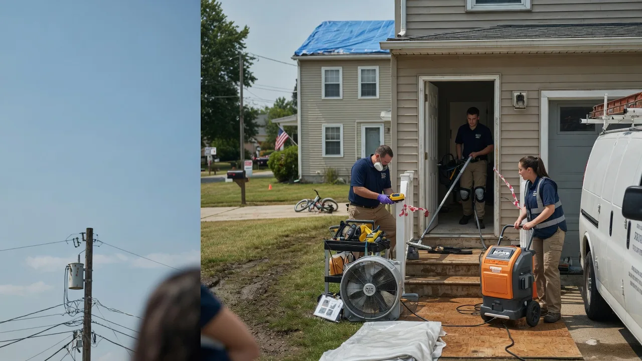 Water Damage Repair in Nemours, WV near me